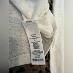 Redone White Turtleneck